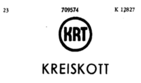 KRT KREISKOTT Logo (DPMA, 18.12.1956)