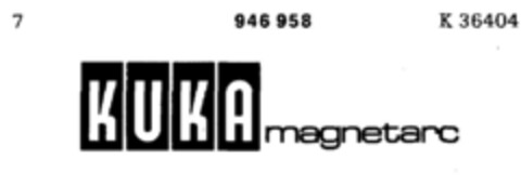 KUKA magnetarc Logo (DPMA, 11.04.1975)