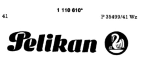 Pelikan Logo (DPMA, 08/12/1987)