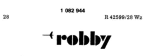 robby Logo (DPMA, 30.11.1984)