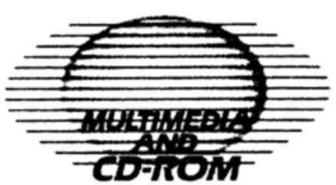 MULTIMEDIA AND CD-ROM Logo (DPMA, 03.05.1991)