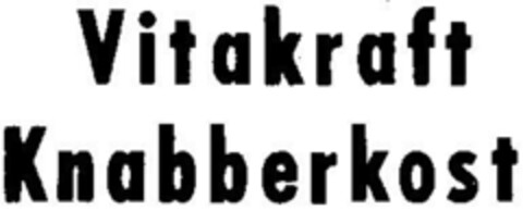 Vitakraft Knabberkost Logo (DPMA, 03/06/1975)