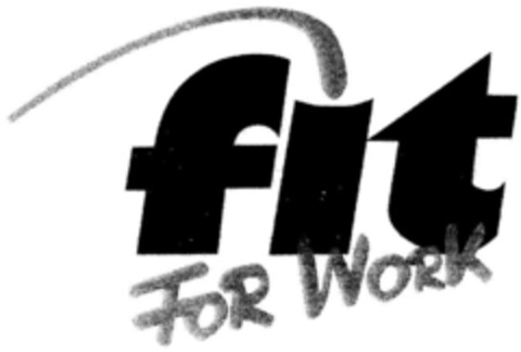 fit FOR WORK Logo (DPMA, 04/19/2000)