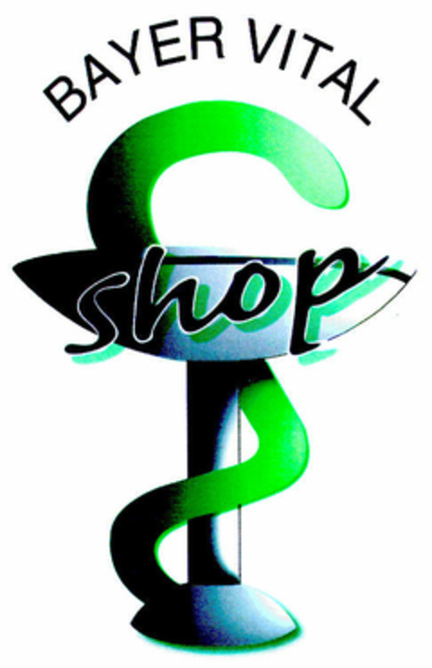 BAYER VITAL shop Logo (DPMA, 04.08.2000)