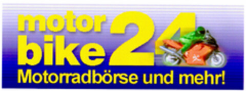 motorbike24 Motorradbörse und mehr! Logo (DPMA, 21.11.2000)