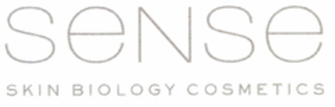 sense SKIN BIOLOGY COSMETICS Logo (DPMA, 30.05.2001)