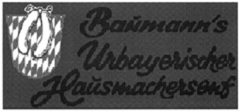 Baumann's Urbayerischer Hausmachersenf Logo (DPMA, 21.02.2008)