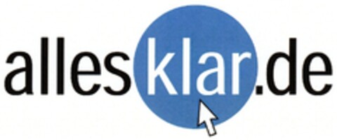 allesklar.de Logo (DPMA, 12/21/2009)