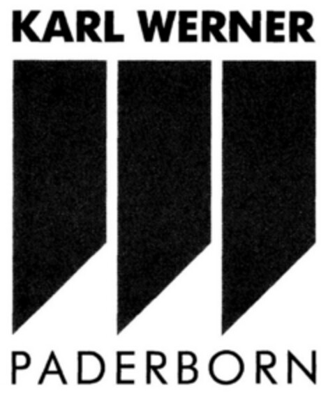 KARL WERNER PADERBORN Logo (DPMA, 25.06.2010)