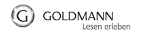 G GOLDMANN Lesen erleben Logo (DPMA, 11.03.2011)