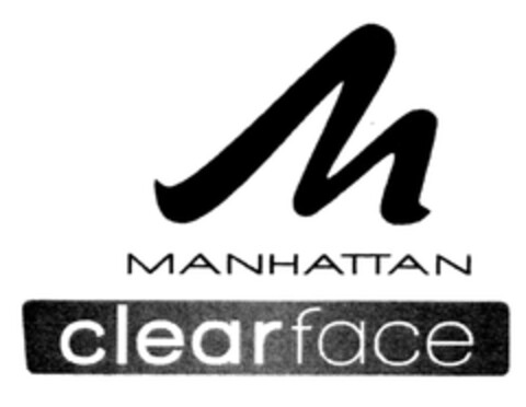 M MANHATTAN clear face Logo (DPMA, 12/21/2011)