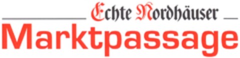 Echte Nordhäuser Marktpassage Logo (DPMA, 12/23/2013)