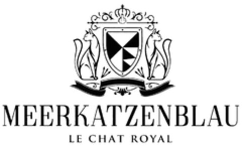 MEERKATZENBLAU LE CHAT ROYAL Logo (DPMA, 03.07.2018)