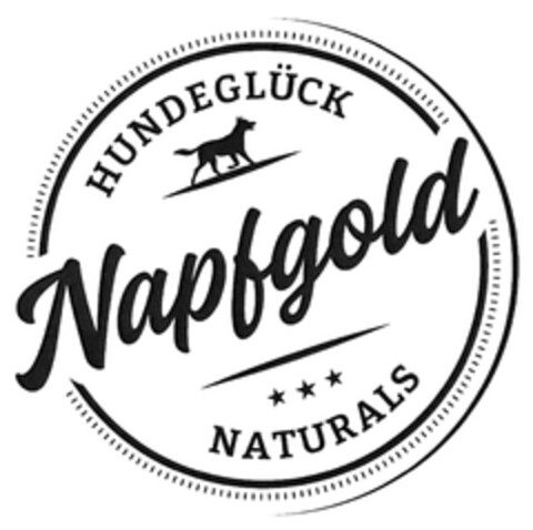 HUNDEGLÜCK Napfgold NATURALS Logo (DPMA, 30.06.2021)