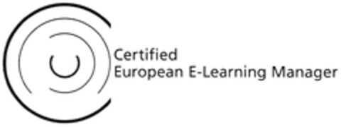 Certified European E-Learning Manager Logo (DPMA, 09.01.2023)