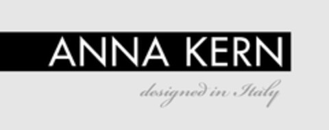 ANNA KERN designed in Italy Logo (DPMA, 09.01.2024)