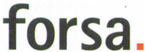 forsa. Logo (DPMA, 02/11/2002)