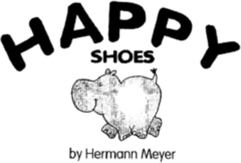 HAPPY SHOES by Hermann Meyer Logo (DPMA, 10.10.1995)