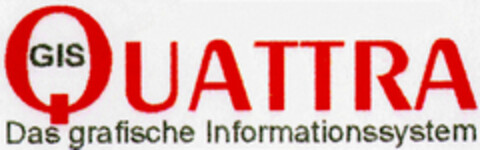 GIS QUATTRA Logo (DPMA, 20.06.1998)