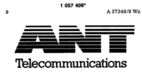 ANT Telecommunications Logo (DPMA, 07/19/1983)