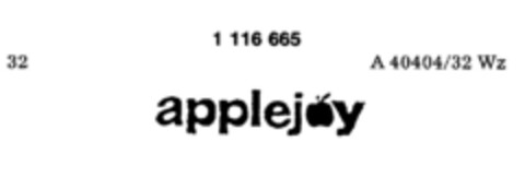 applejoy Logo (DPMA, 09/14/1985)