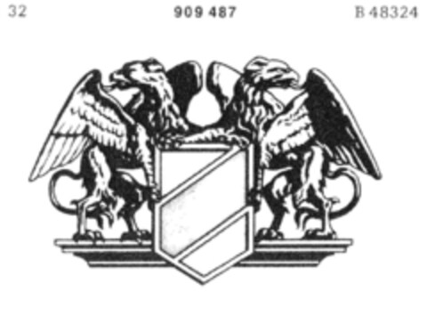 909487 Logo (DPMA, 13.06.1972)