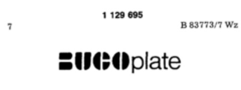 BUCOplate Logo (DPMA, 02.02.1988)
