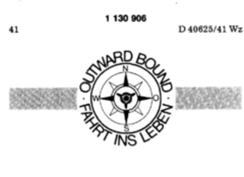 OUTWARD BOUND   FAHRT INS LEBEN Logo (DPMA, 24.01.1985)