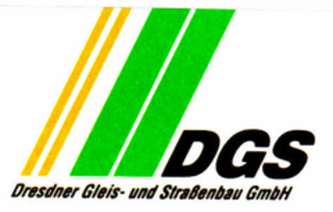 DGS Dresdner Gleis- und Straßenbau GmbH Logo (DPMA, 05.07.1994)