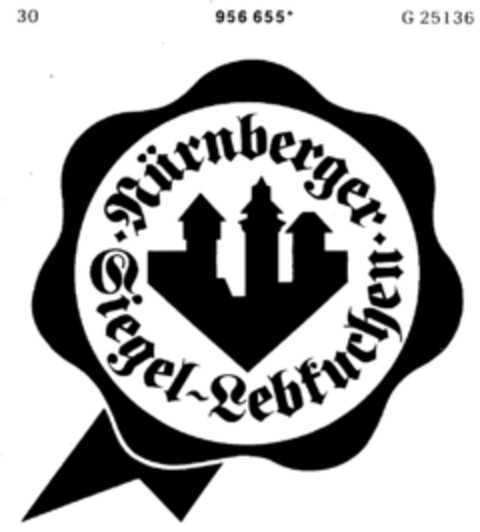 Nürnberger Siegel-Lebkuchen Logo (DPMA, 25.02.1977)