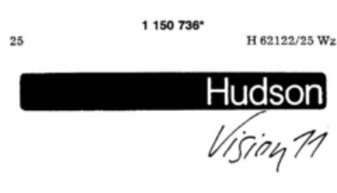 Hudson Vision 11 Logo (DPMA, 19.08.1989)