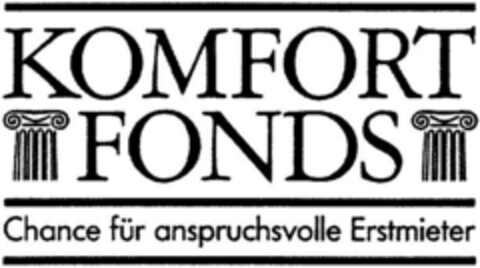 KOMFORT FONDS Chance für anspruchsvolle Erstmieter Logo (DPMA, 09.03.1992)