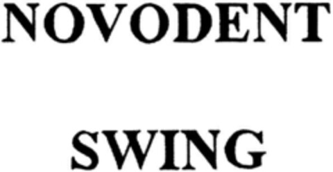 NOVODENT SWING Logo (DPMA, 28.01.1993)