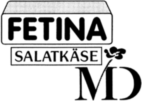FETINA SALATKÄSE MD Logo (DPMA, 23.05.1990)