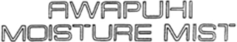 AWAPUHI MOISTURE MIST Logo (DPMA, 12/13/1990)