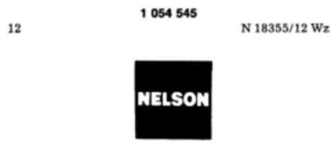 NELSON Logo (DPMA, 08.10.1982)