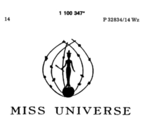 MISS UNIVERSE Logo (DPMA, 22.06.1985)