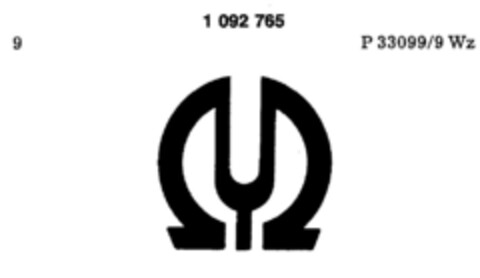 1092765 Logo (DPMA, 09/09/1985)