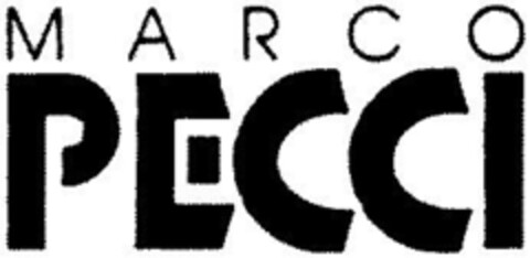 MARCO PECCI Logo (DPMA, 05.03.1991)