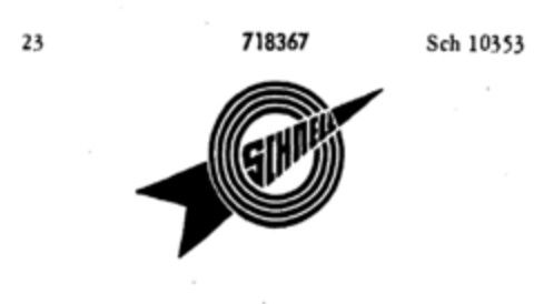 SCHNELL Logo (DPMA, 15.01.1958)