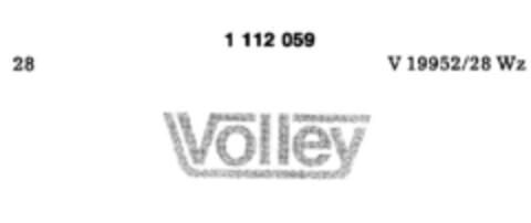 Volley Logo (DPMA, 19.08.1986)