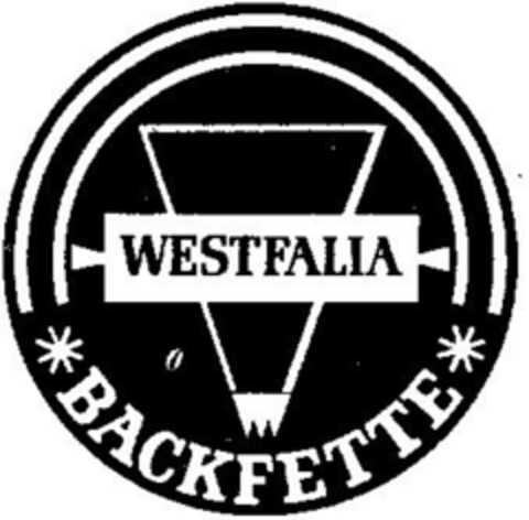 WESTFALIA BACKFETTE Logo (DPMA, 24.03.1966)