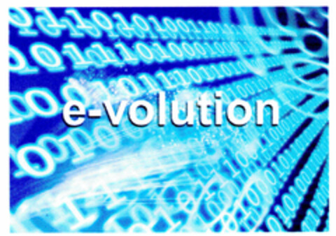 e-volution Logo (DPMA, 13.03.2000)