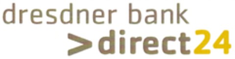 dresdner bank > direct24 Logo (DPMA, 02/07/2008)