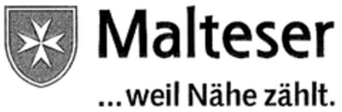 Malteser ...weil Nähe zählt. Logo (DPMA, 26.03.2009)
