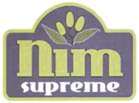 nim supreme Logo (DPMA, 11/11/2011)