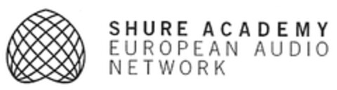 SHURE ACADEMY EUROPEAN AUDIO NETWORK Logo (DPMA, 04/05/2012)