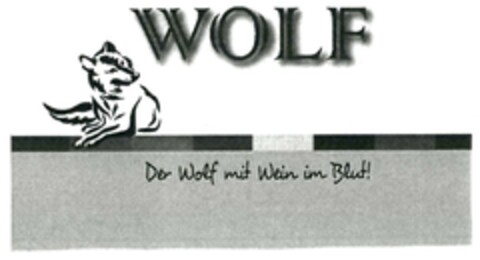 WOLF Der Wolf mit Wein im Blut! Logo (DPMA, 11.03.2015)