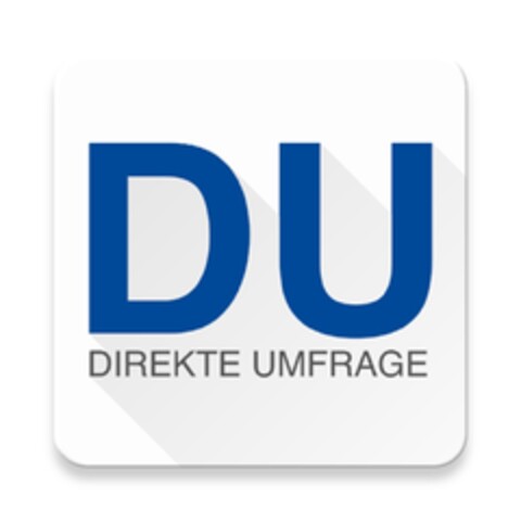 DU DIREKTE UMFRAGE Logo (DPMA, 27.10.2016)