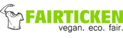 FAIRTICKEN vegan. eco. fair. Logo (DPMA, 25.05.2016)